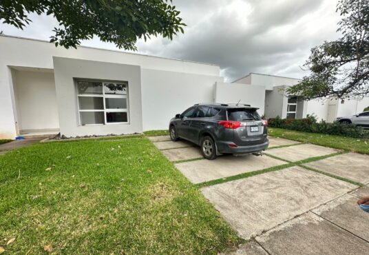 diseño fachada moderno minimalista en condominio las colinas managua casa en venta